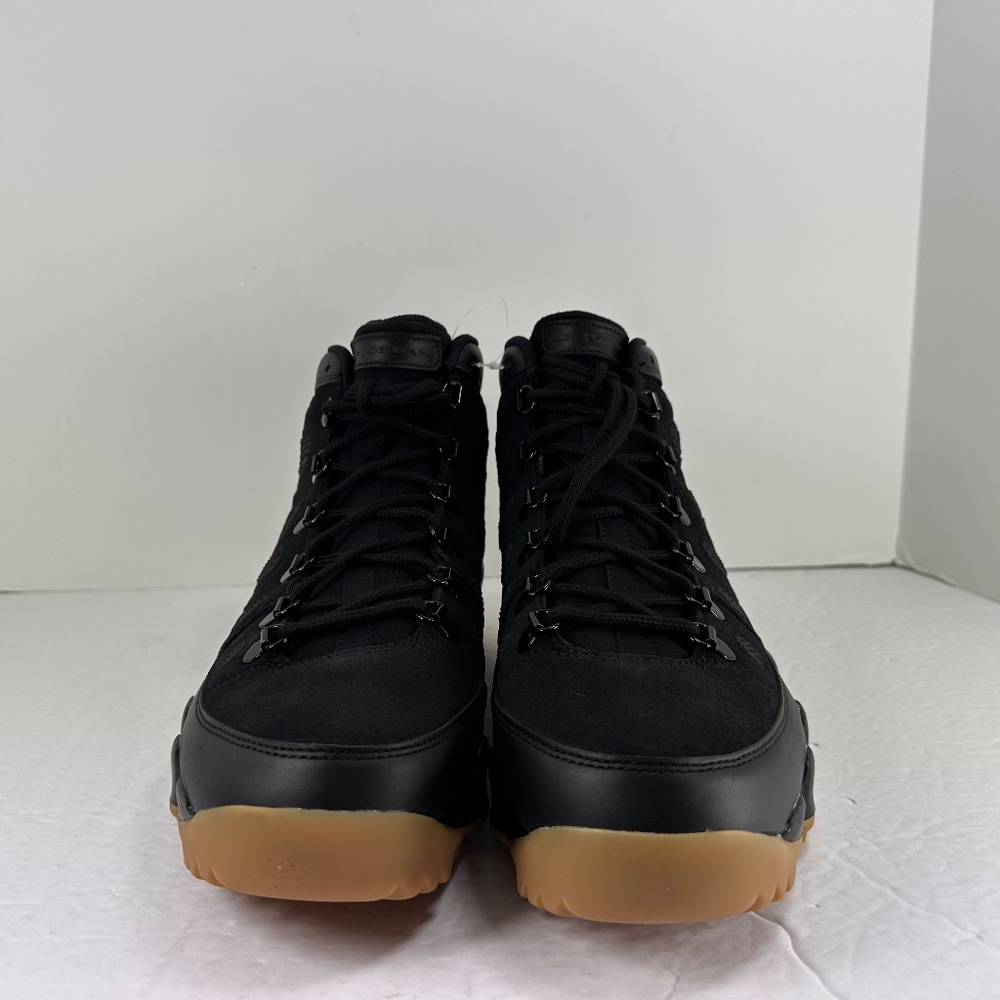 Nike Air Jordan 9 Retro Boots Shoes - Black/ Gum Light Brown (AR4491-025) New - Picture 11 of 13